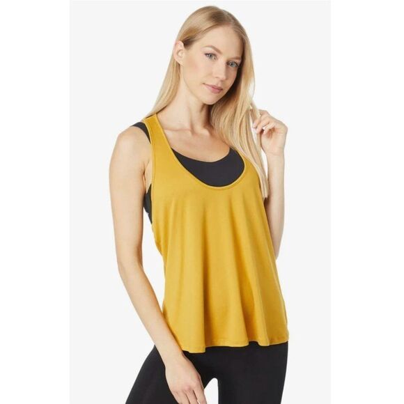Free People Everyday Tank Top Robin Mustard Yellow Size X-Small - Picture 1 of 5